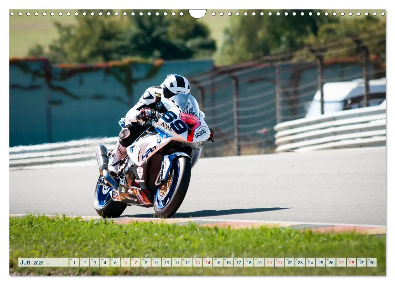 Bild: 9783457925973 | Motorrad Rennsport (Wandkalender 2026 DIN A3 quer), CALVENDO...