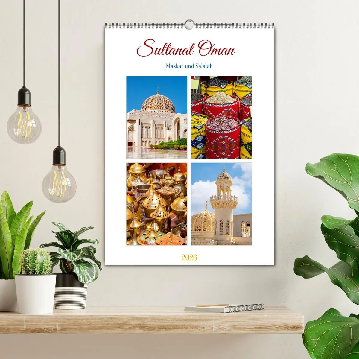 Bild: 9783516325973 | Sultanat Oman - Maskat und Salalah (Wandkalender 2026 DIN A2 hoch),...