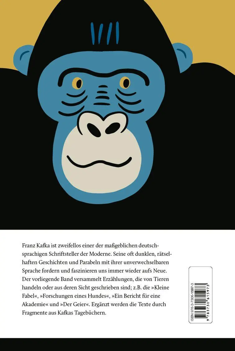 Bild: 9783730615973 | Tiergeschichten | Franz Kafka | Buch | 160 S. | Deutsch | 2026
