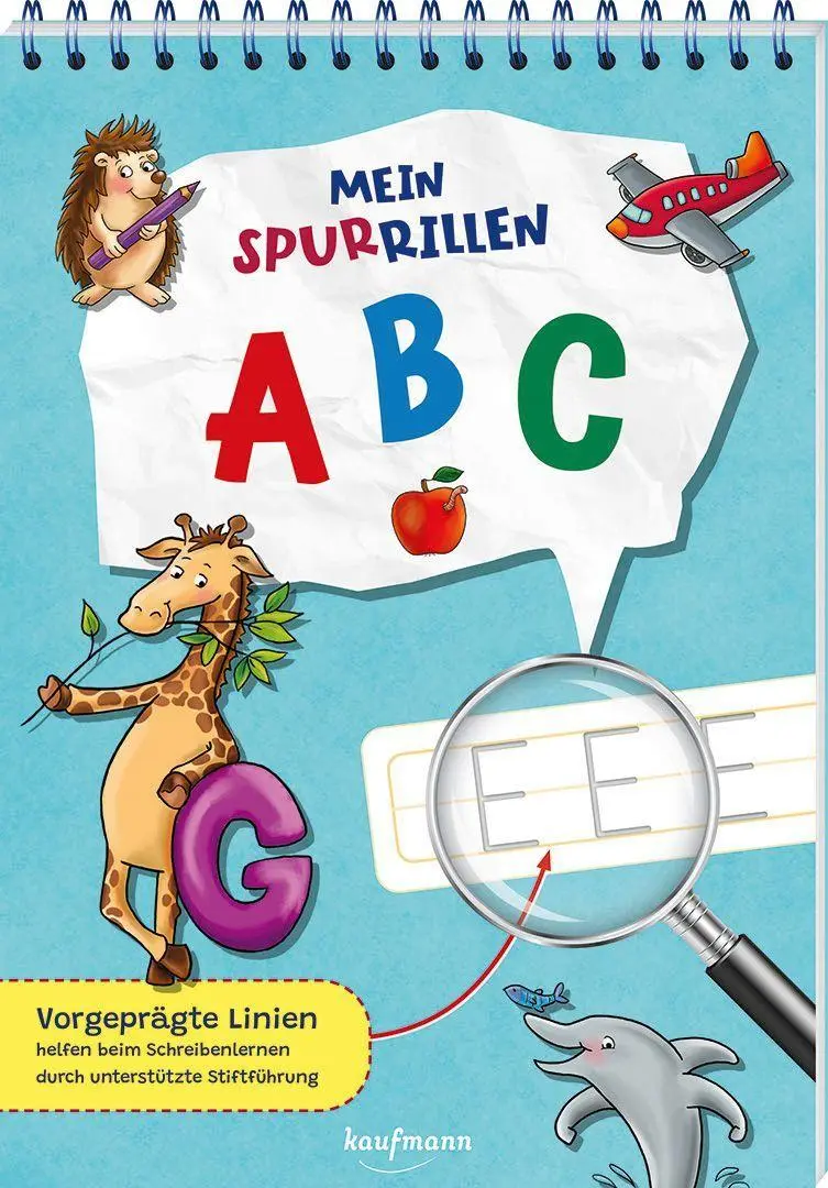 Cover: 9783780665973 | Mein Spurrillen ABC | Buchstaben schreiben lernen ab 5 Jahren | Bougie
