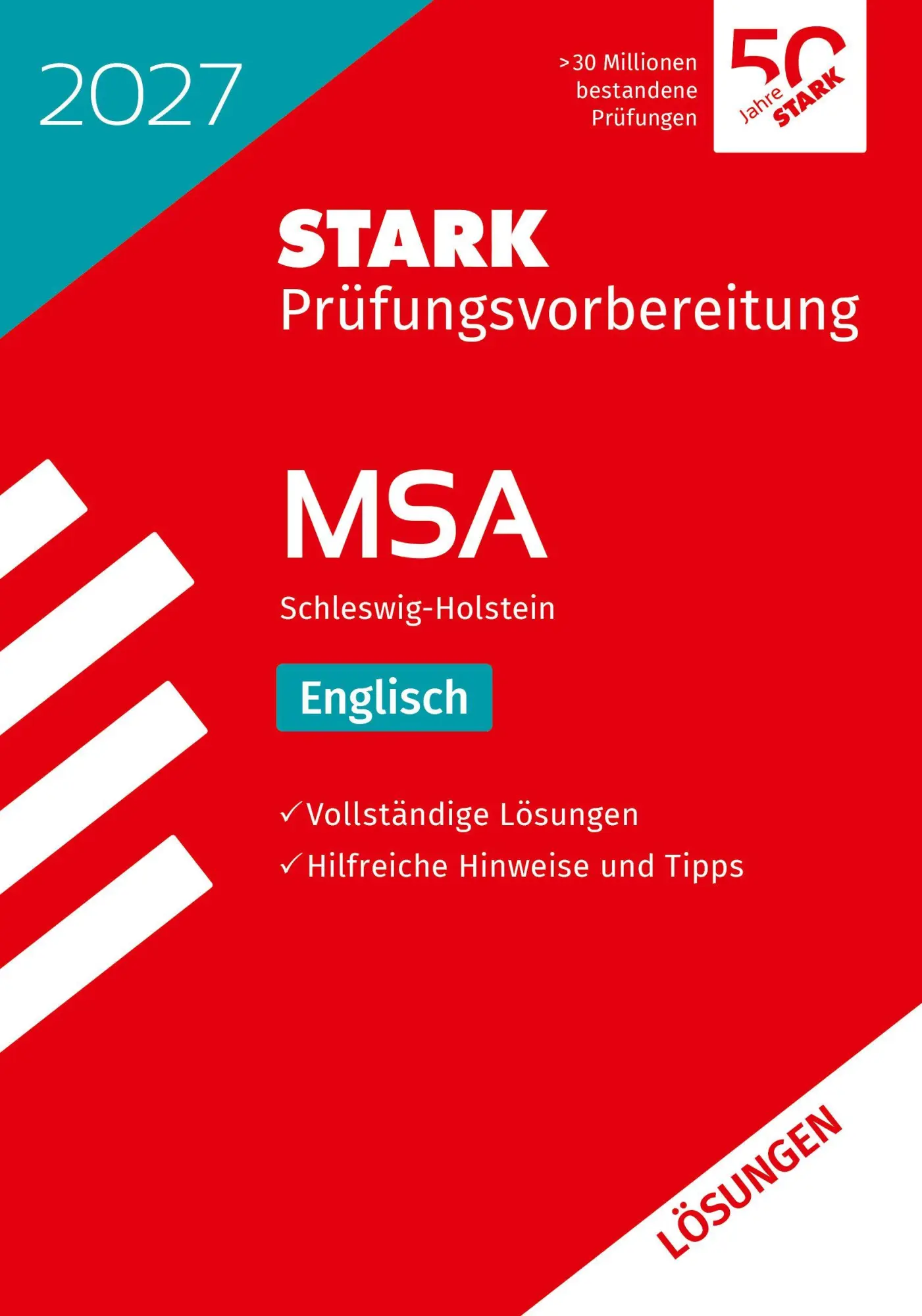 Cover: 9783849065973 | STARK Lösungen zu Englisch - MSA 2027 Schleswig-Holstein -...