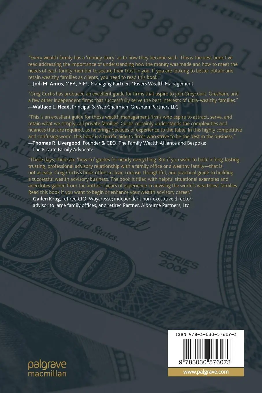 Rückseite: 9783030576073 | Advising the Ultra-Wealthy | A Guide for Practitioners | Curtis | Buch