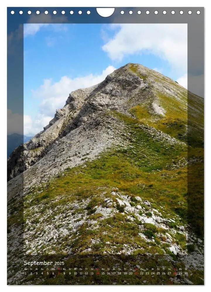 Bild: 9783435966073 | Bergwelten Wandkalender (Wandkalender 2025 DIN A4 hoch), CALVENDO...