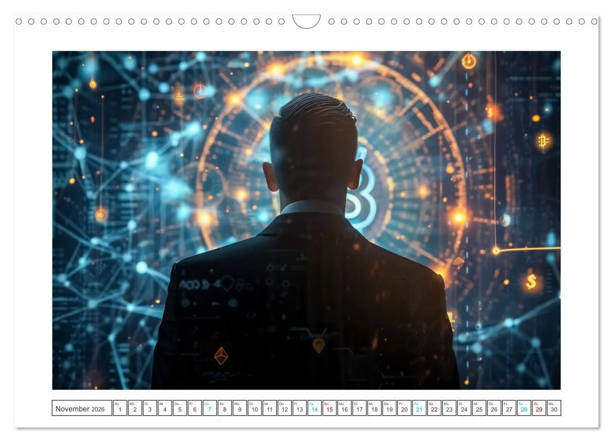 Bild: 9783457366073 | Bitcoin und Beyond (Wandkalender 2026 DIN A3 quer), CALVENDO...