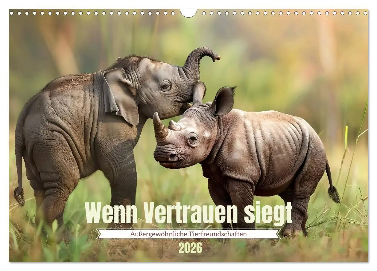 Cover: 9783457436073 | Wenn Vertrauen siegt (Wandkalender 2026 DIN A3 quer), CALVENDO...