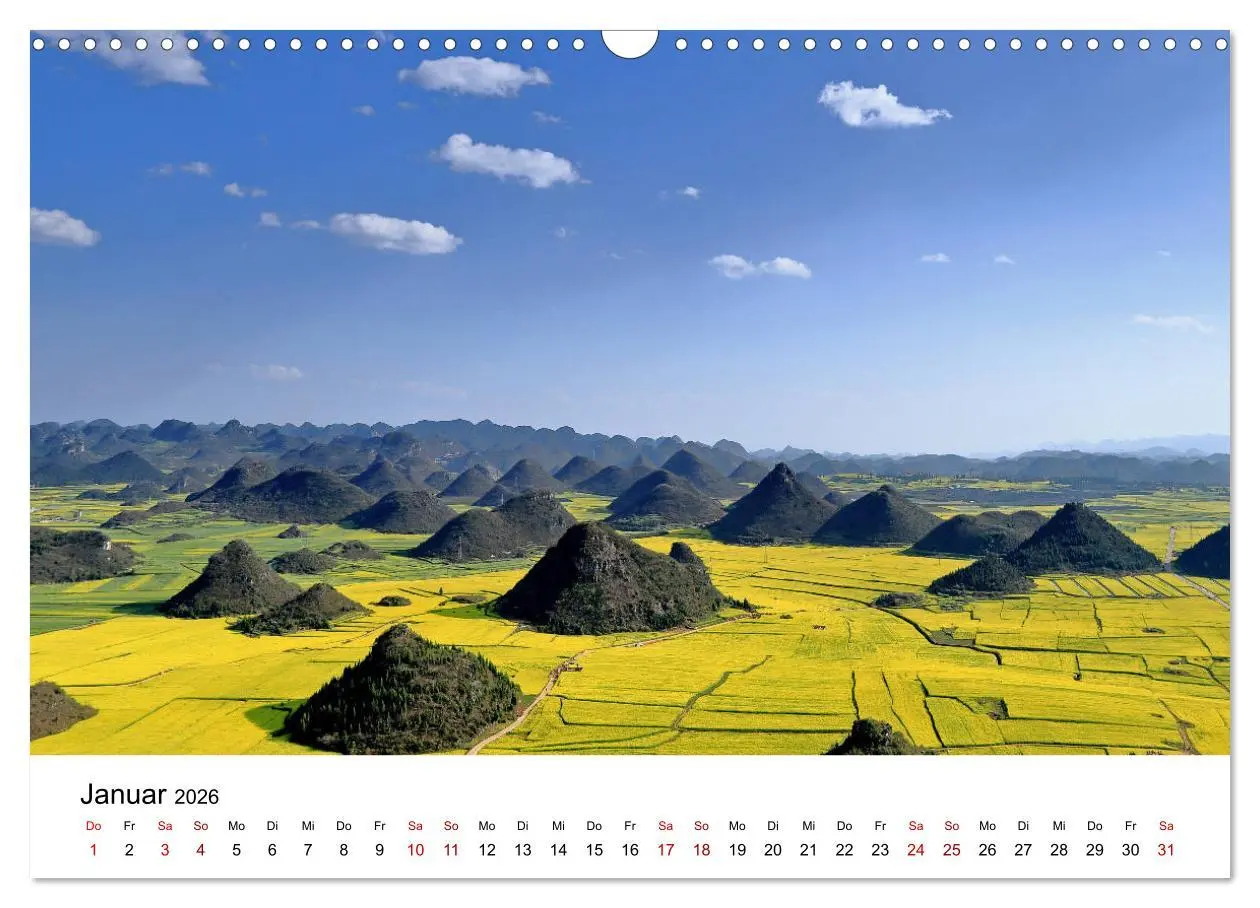 Bild: 9783457746073 | Wildes China (Wandkalender 2026 DIN A3 quer), CALVENDO Monatskalender