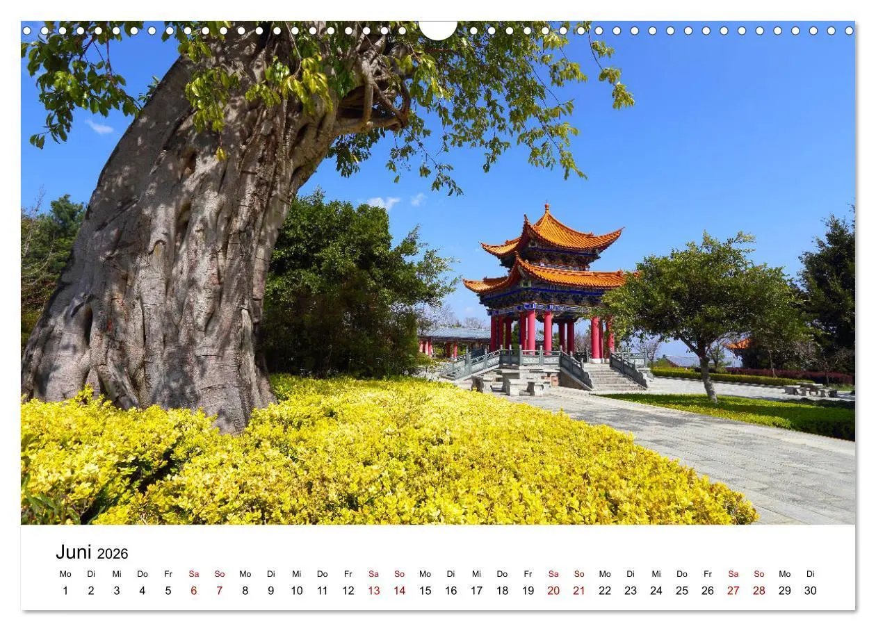 Bild: 9783457746073 | Wildes China (Wandkalender 2026 DIN A3 quer), CALVENDO Monatskalender