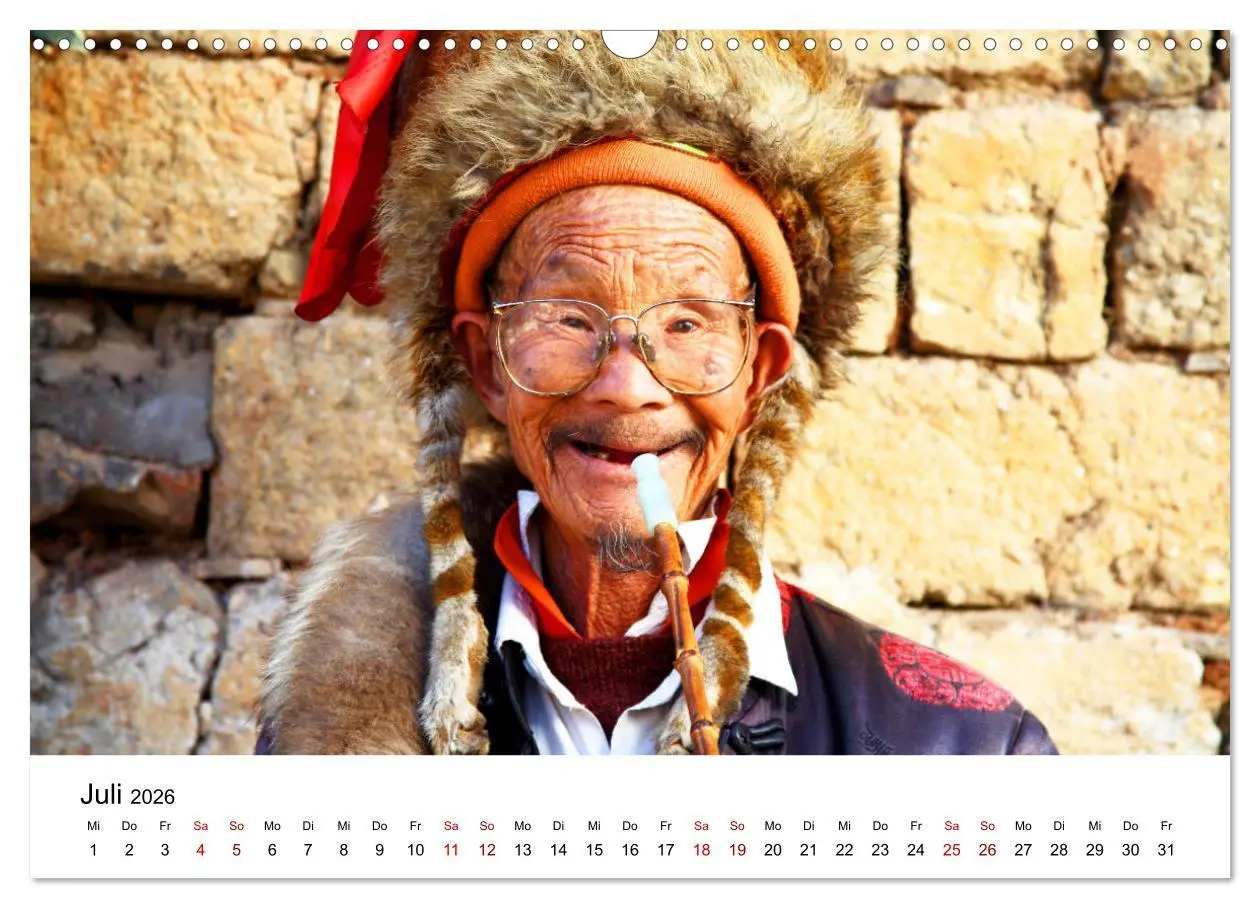 Bild: 9783457746073 | Wildes China (Wandkalender 2026 DIN A3 quer), CALVENDO Monatskalender