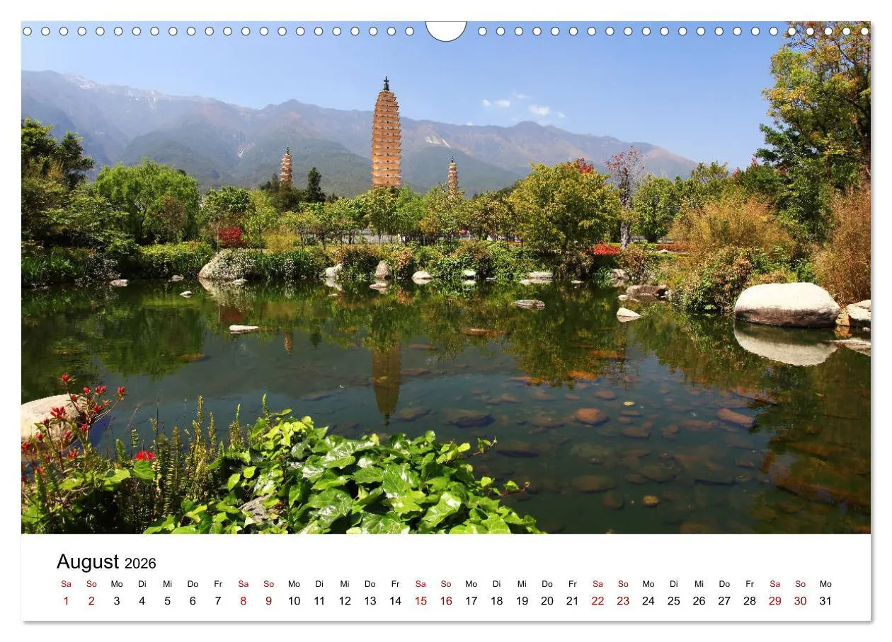 Bild: 9783457746073 | Wildes China (Wandkalender 2026 DIN A3 quer), CALVENDO Monatskalender