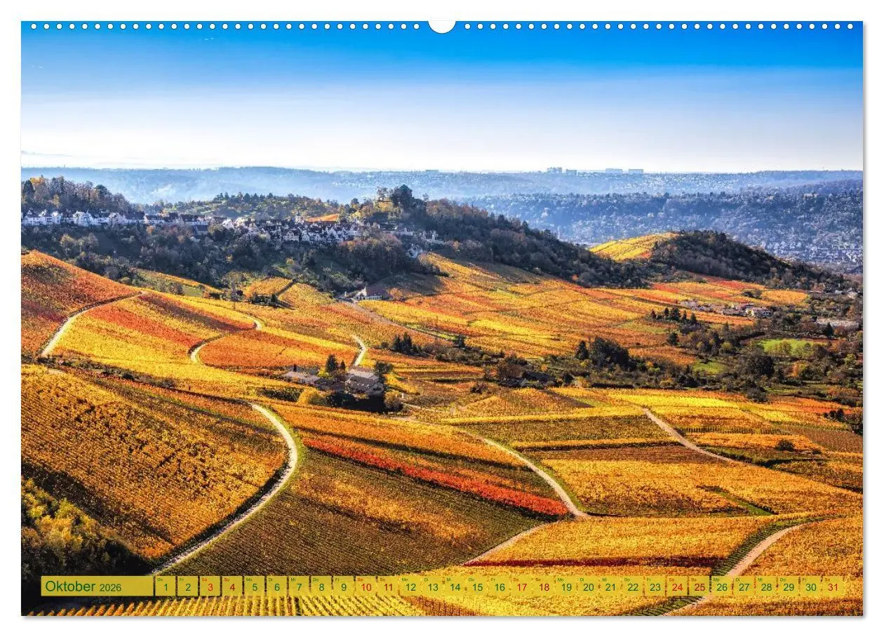 Bild: 9783516216073 | Malerisches Stuttgart (Wandkalender 2026 DIN A2 quer), CALVENDO...