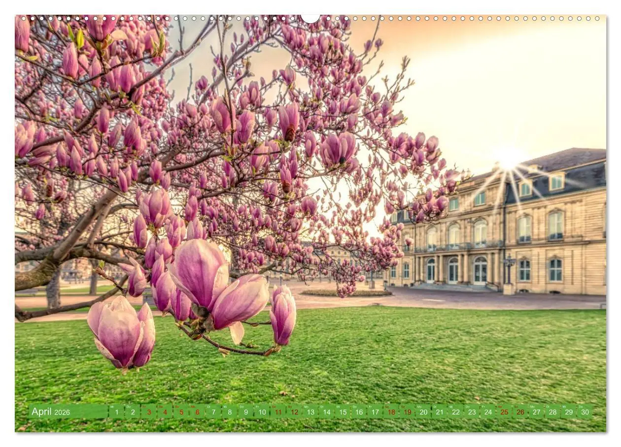 Bild: 9783516216073 | Malerisches Stuttgart (Wandkalender 2026 DIN A2 quer), CALVENDO...