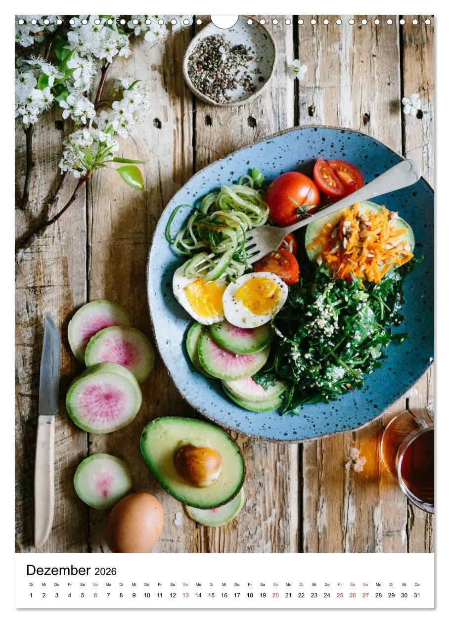 Bild: 9783516386073 | Essen und Trinken - Kalender 2026 (Wandkalender 2026 DIN A3 hoch),...