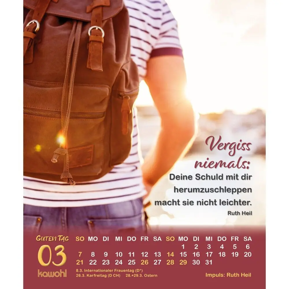 Bild: 9783754816073 | Guten Tag 2027 | Impulse zum Leben | Kalender | Spiralbindung | 14 S.