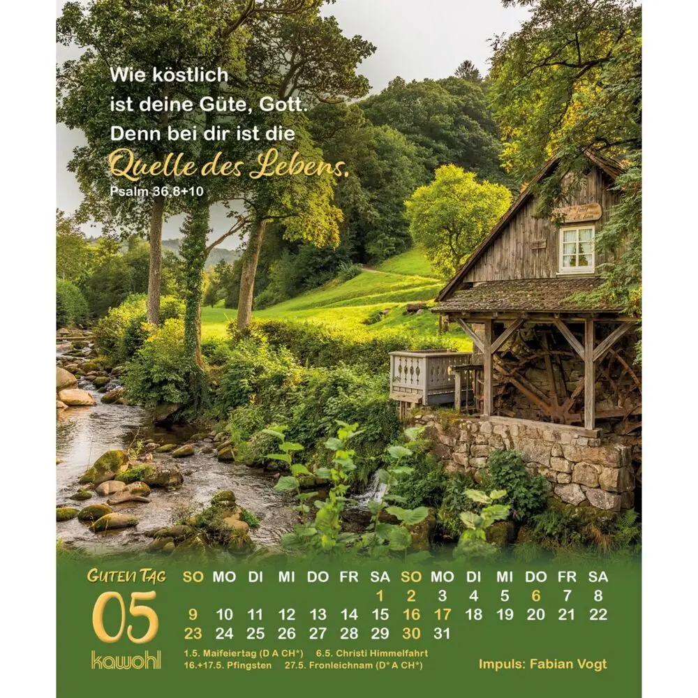 Bild: 9783754816073 | Guten Tag 2027 | Impulse zum Leben | Kalender | Spiralbindung | 14 S.