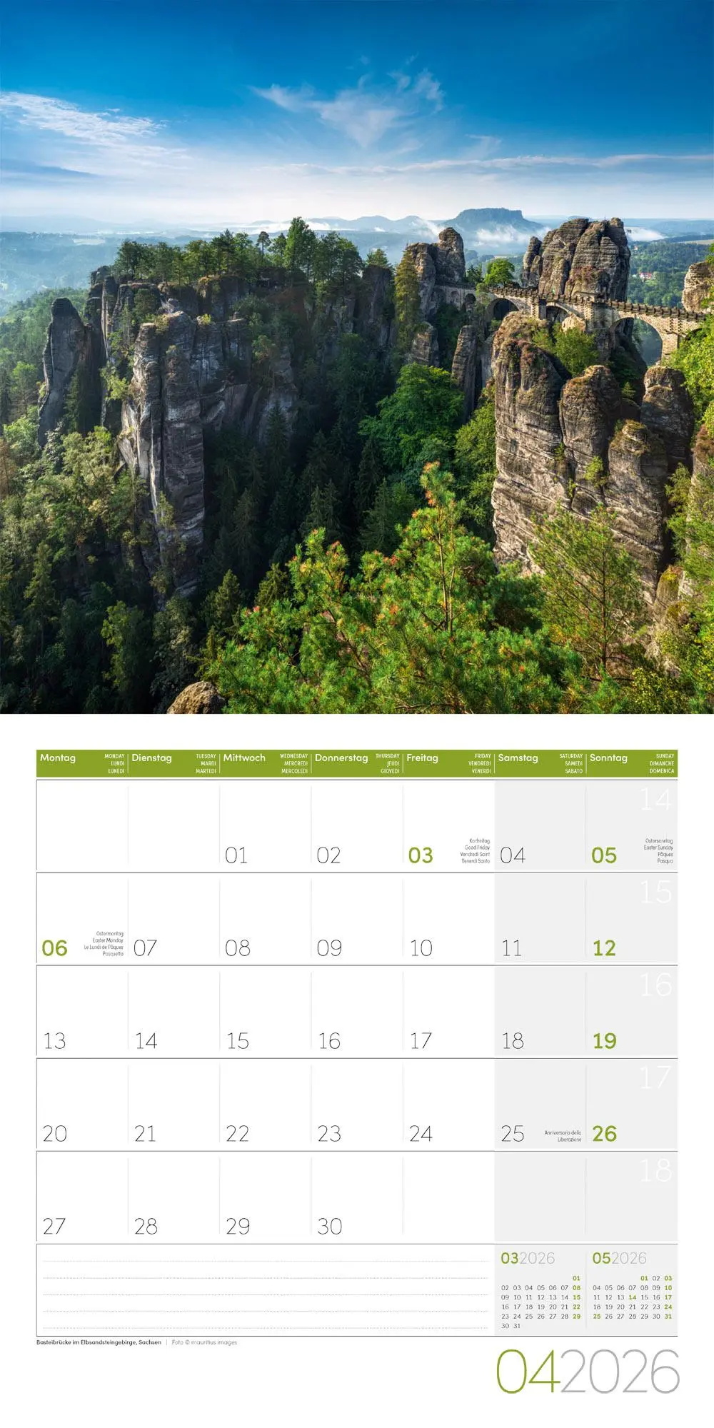 Bild: 9783838446073 | Naturwunder Deutschland Broschürenkalender 2026 - 30x30 - Art12 | GmbH