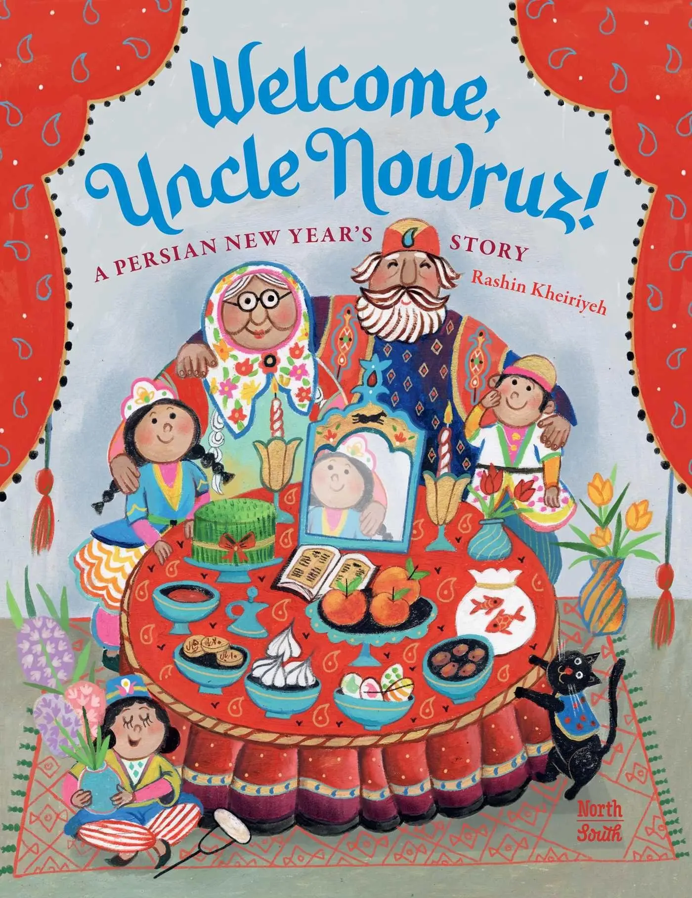 Cover: 9780735846173 | Welcome, Uncle Nowruz! | A Persian New Year's Story | Rashin Kheiriyeh