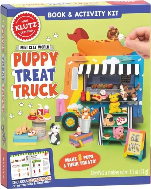 Cover: 9781338826173 | Mini Clay World Puppy Treat Truck | Editors Of Klutz | Taschenbuch