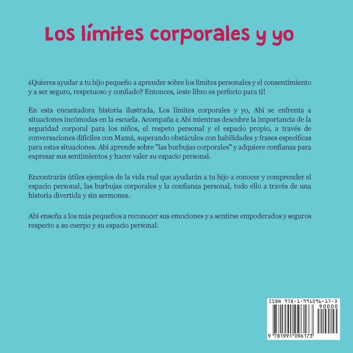 Rückseite: 9781991096173 | Los límites corporales y yo | Adrian Laurent | Taschenbuch | Spanisch