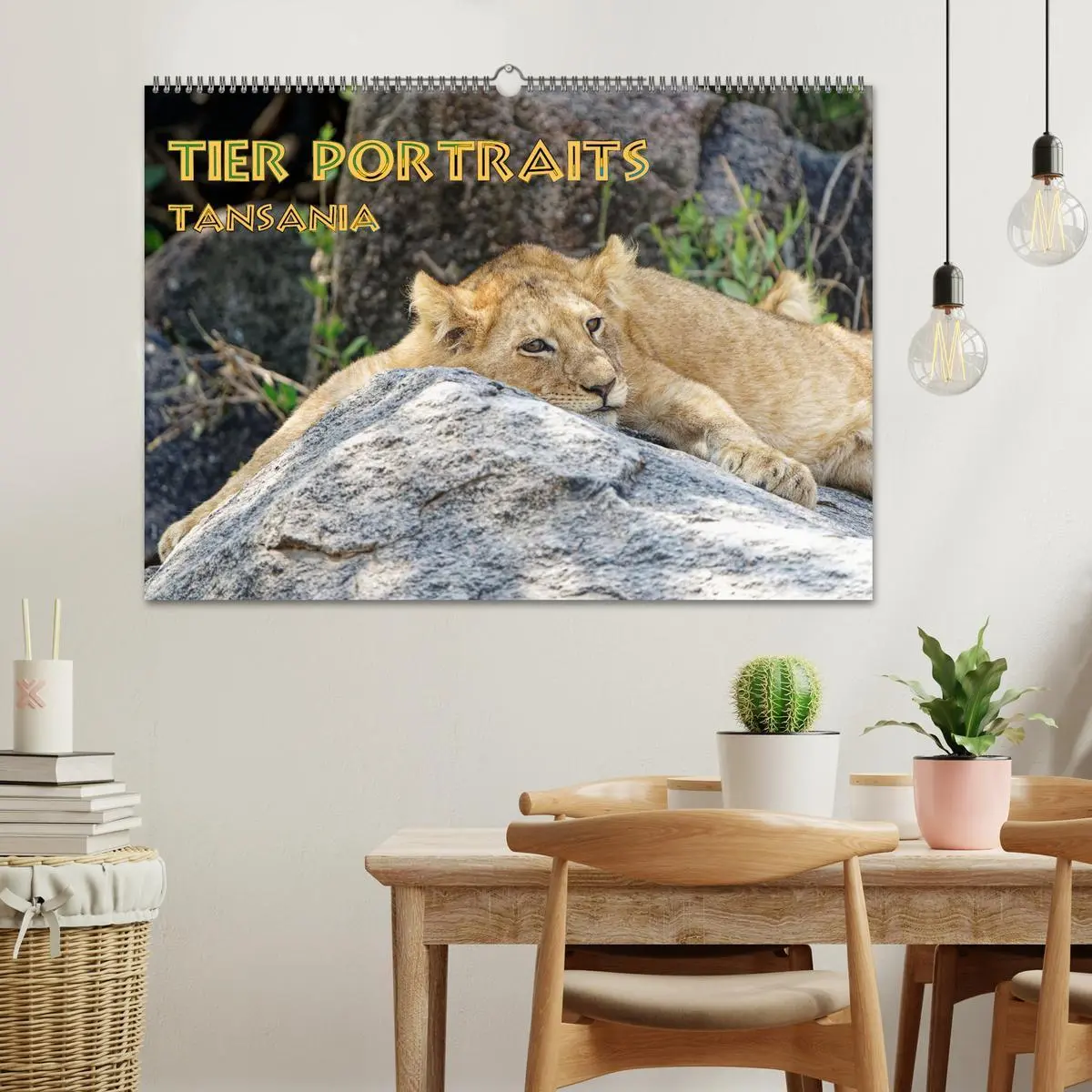 Bild: 9783457356173 | Tier Portraits Tansania (Wandkalender 2026 DIN A2 quer), CALVENDO...