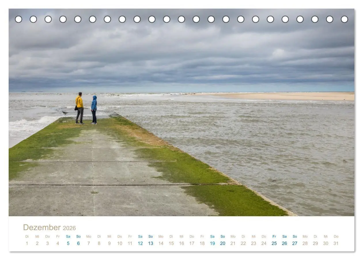Bild: 9783457426173 | Meine Insel Borkum (Tischkalender 2026 DIN A5 quer), CALVENDO...