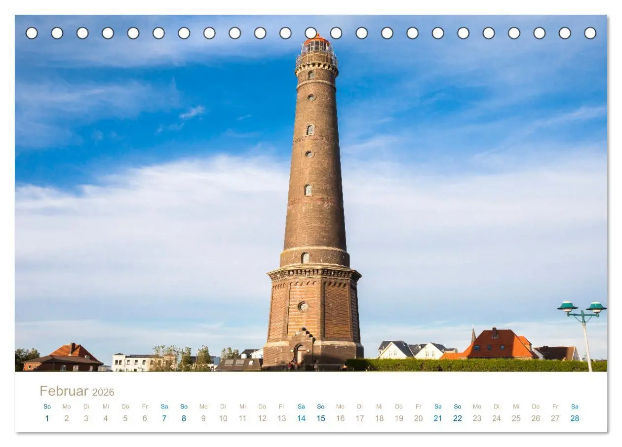 Bild: 9783457426173 | Meine Insel Borkum (Tischkalender 2026 DIN A5 quer), CALVENDO...