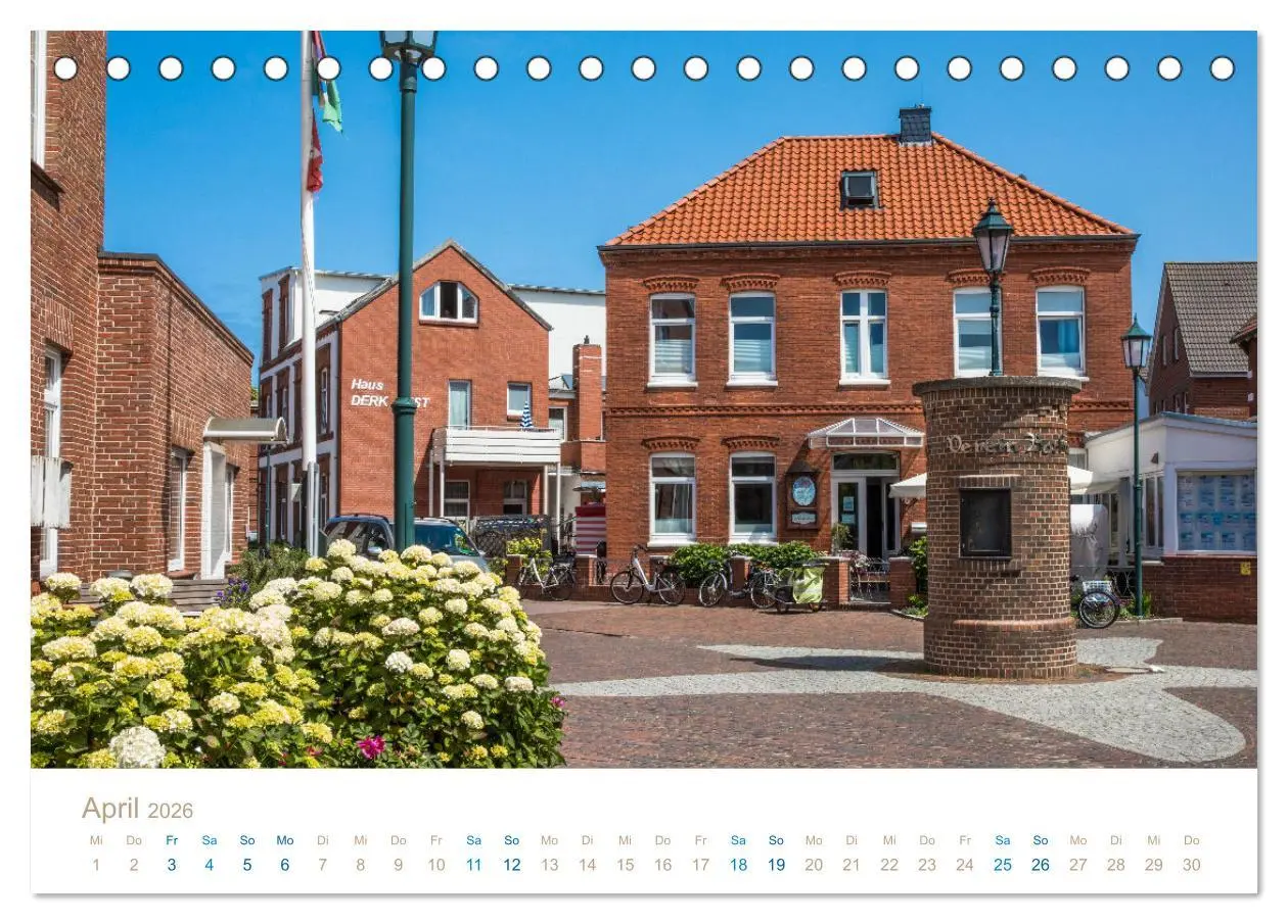 Bild: 9783457426173 | Meine Insel Borkum (Tischkalender 2026 DIN A5 quer), CALVENDO...