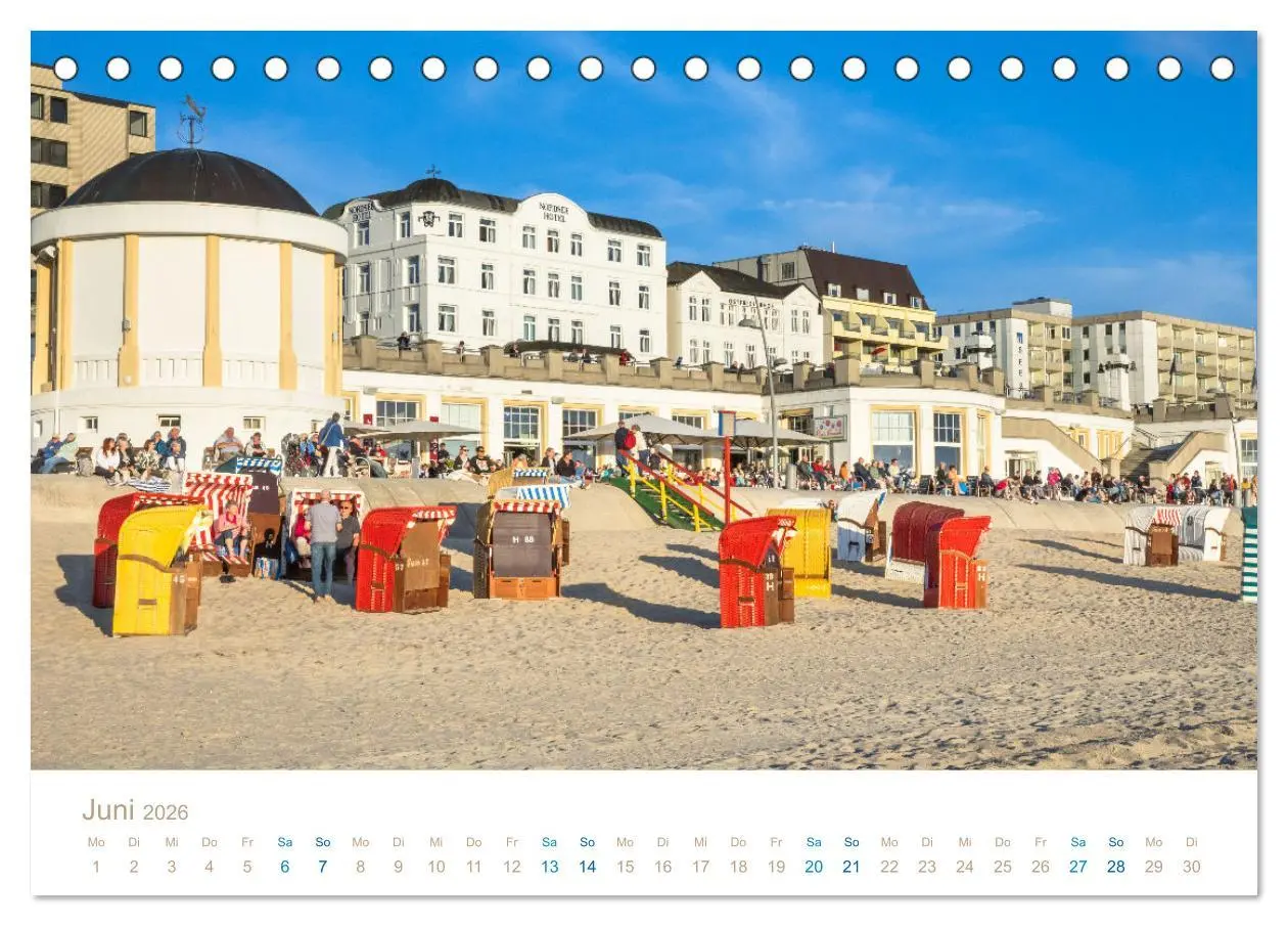 Bild: 9783457426173 | Meine Insel Borkum (Tischkalender 2026 DIN A5 quer), CALVENDO...