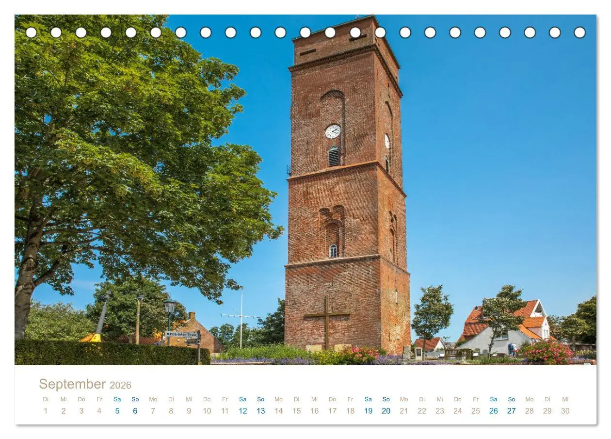 Bild: 9783457426173 | Meine Insel Borkum (Tischkalender 2026 DIN A5 quer), CALVENDO...
