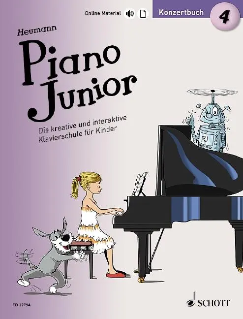 Cover: 9783795706173 | Piano Junior: Konzertbuch 4 | Hans-Günter Heumann | Taschenbuch | Buch