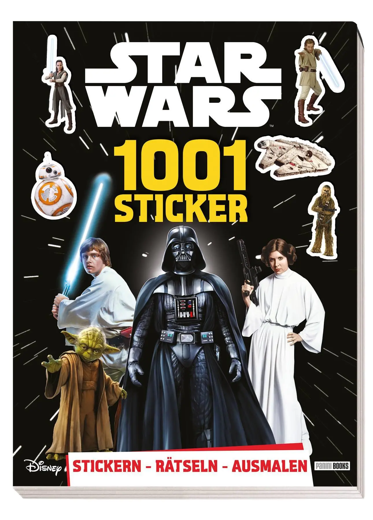 Cover: 9783833246173 | Star Wars: 1001 Sticker - Stickern - Rätseln - Ausmalen | Panini