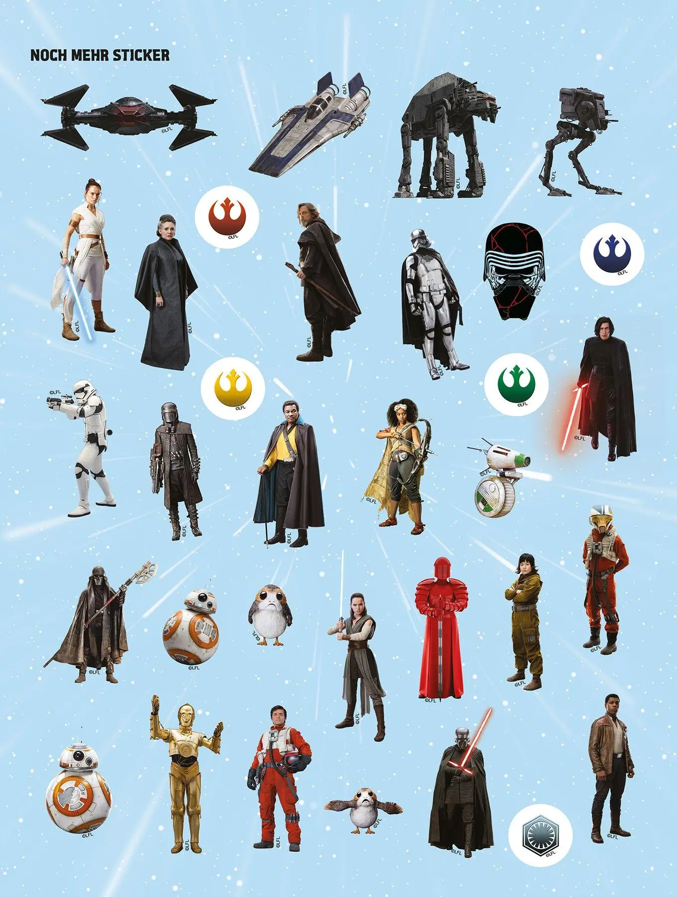 Bild: 9783833246173 | Star Wars: 1001 Sticker - Stickern - Rätseln - Ausmalen | Panini