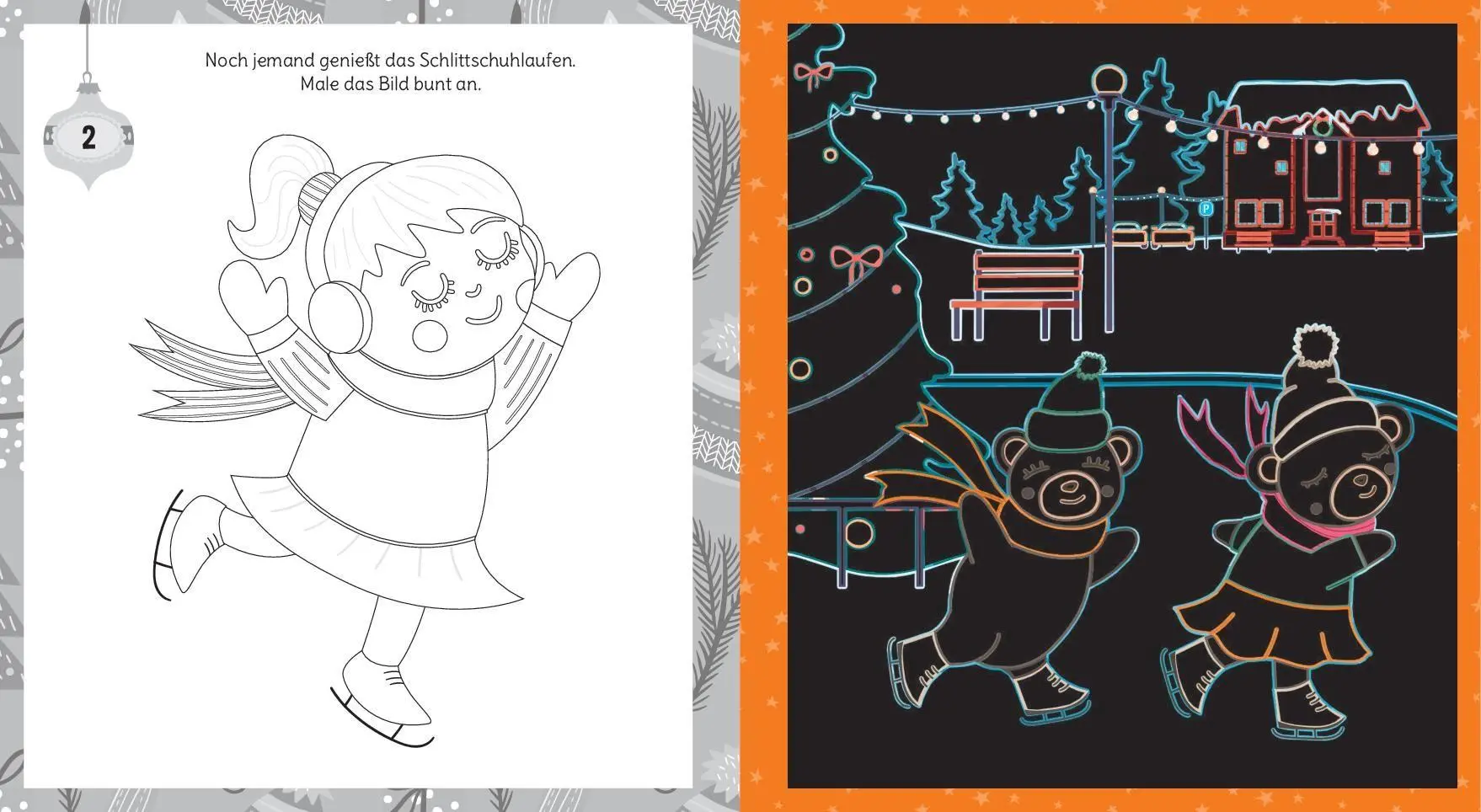 Bild: 9783849946173 | Mein Adventskalender-Kratzbuch | Mit 24 Kratzseiten &amp; Bambusstick