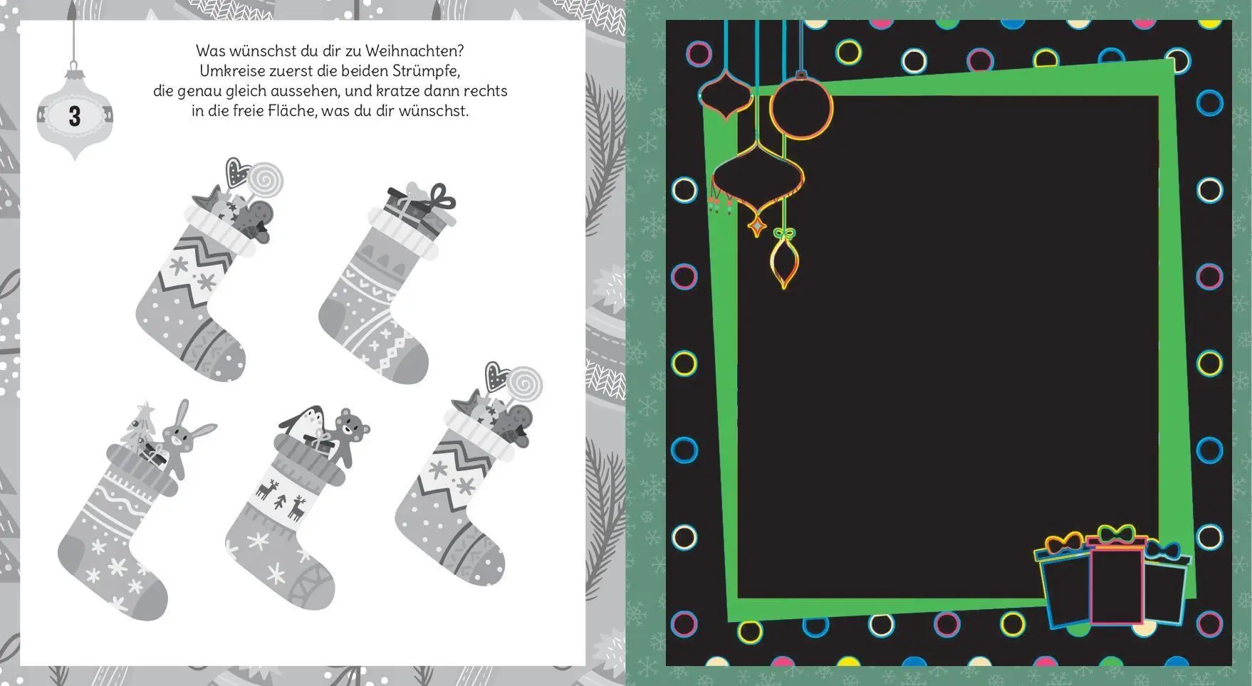 Bild: 9783849946173 | Mein Adventskalender-Kratzbuch | Mit 24 Kratzseiten &amp; Bambusstick