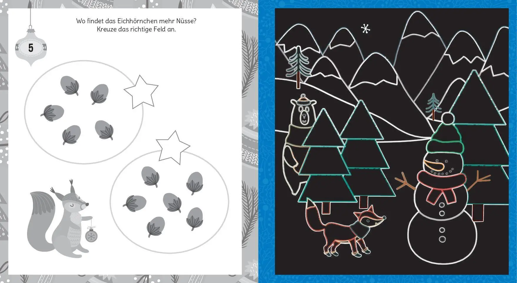 Bild: 9783849946173 | Mein Adventskalender-Kratzbuch | Mit 24 Kratzseiten &amp; Bambusstick