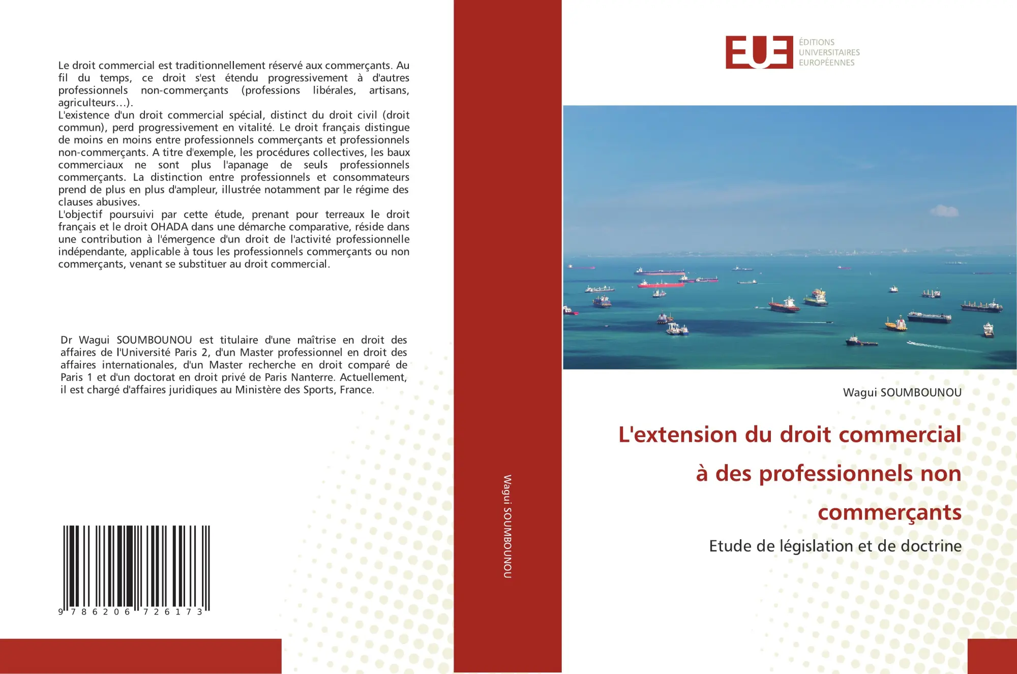 Cover: 9786206726173 | L'extension du droit commercial à des professionnels non commerçants
