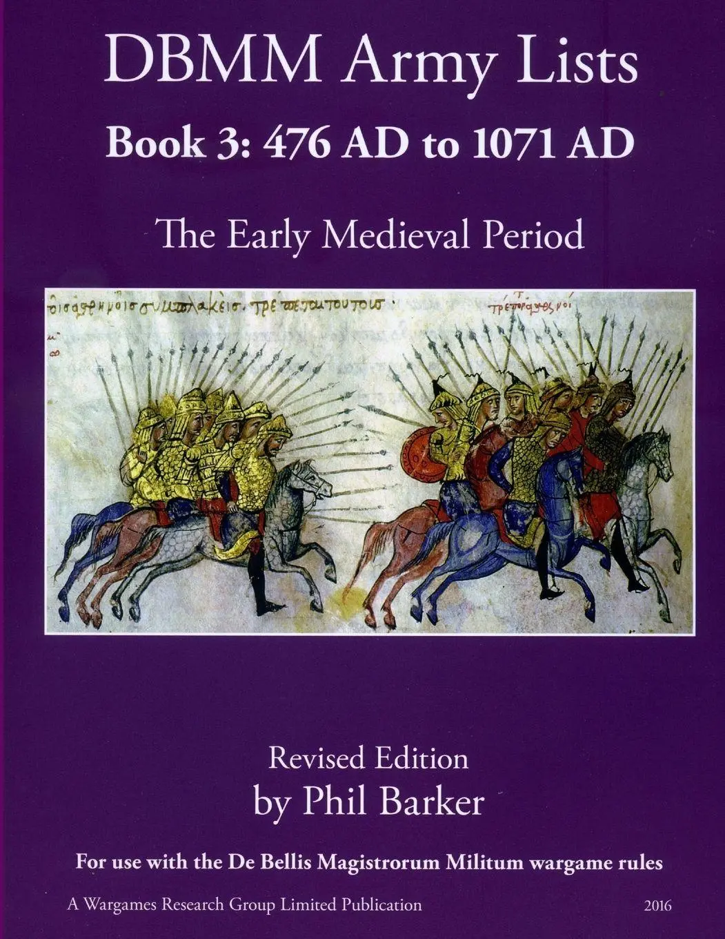 Cover: 9780244486273 | DBMM Army Lists Book 3 | The Early Medieval Period 476 AD to 1971 AD
