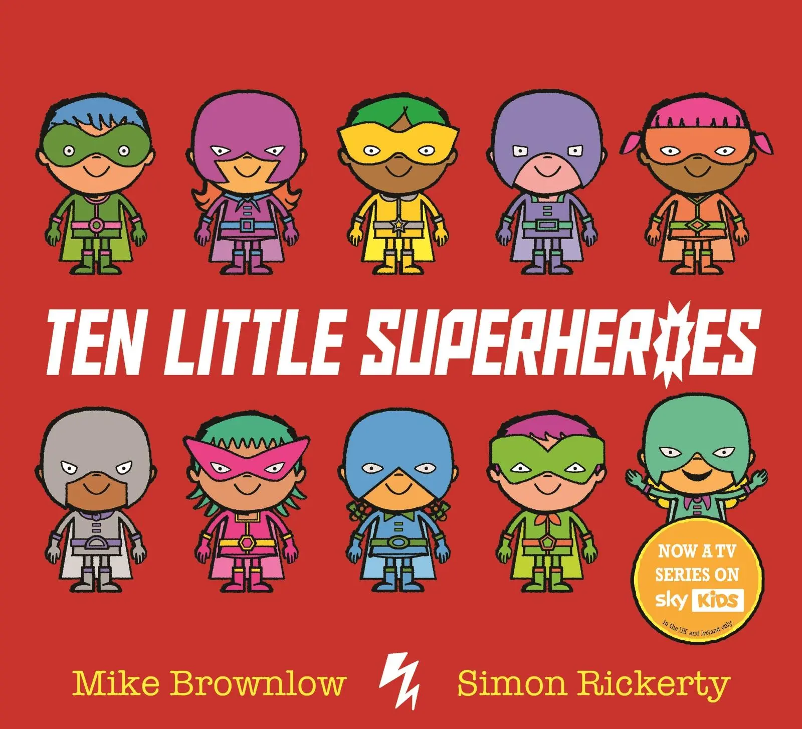 Cover: 9781408346273 | Ten Little Superheroes | Mike Brownlow | Taschenbuch | 32 S. | 2017