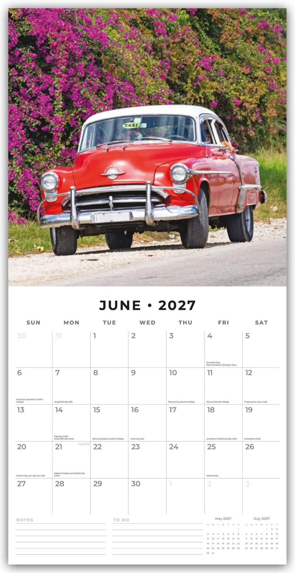 Bild: 9781837016273 | American Classic Cars - Klassische Amerikanische Autos 2027 -...