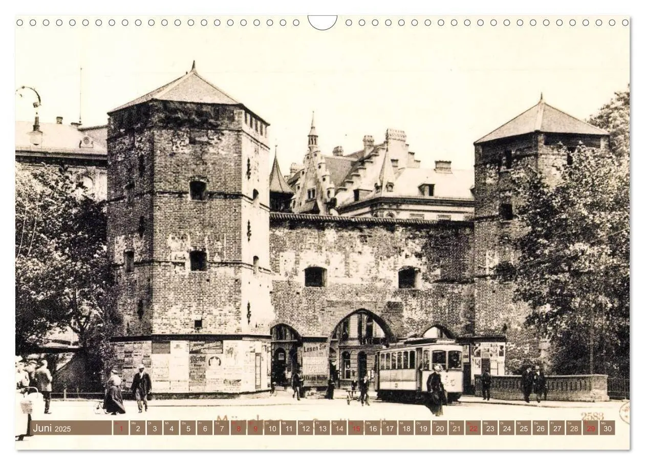 Bild: 9783435706273 | Spaziergang durch München - Die Stadt auf historischen Karten...