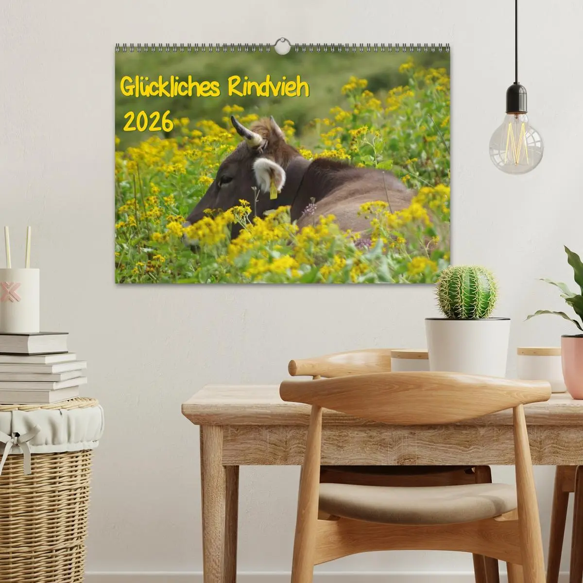 Bild: 9783457966273 | Glückliches Rindvieh 2026 (Wandkalender 2026 DIN A3 quer), CALVENDO...