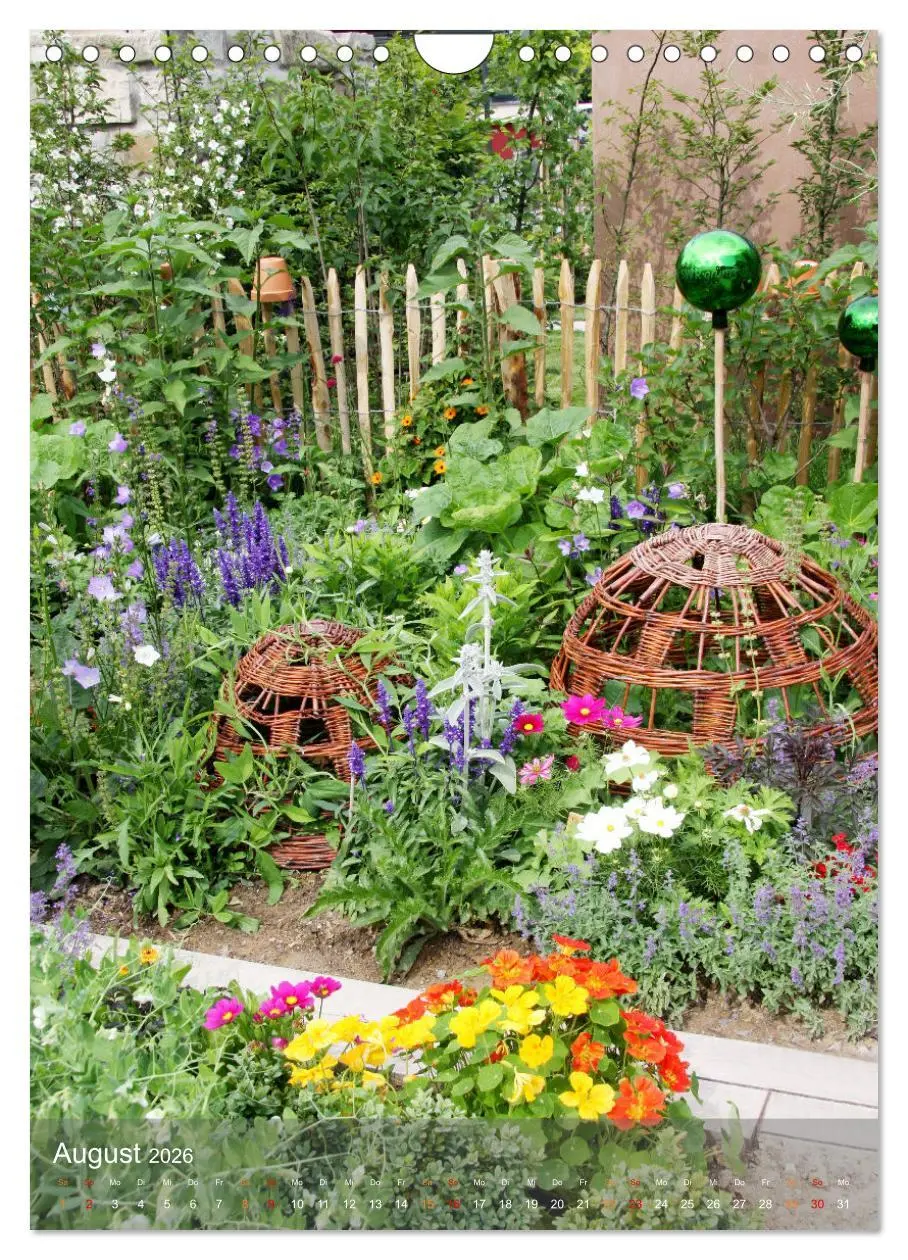 Bild: 9783516366273 | Ferien im Garten (Wandkalender 2026 DIN A4 hoch), CALVENDO...