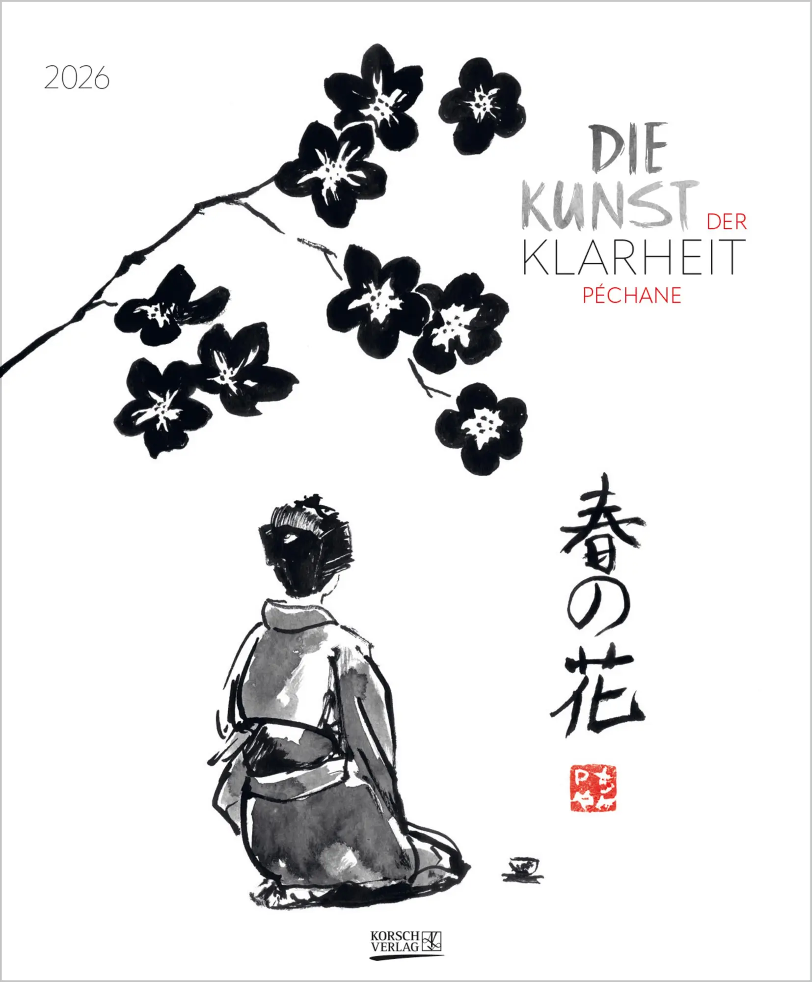 Cover: 9783731886273 | Die Kunst der Klarheit 2026 | Korsch Verlag | Kalender | Spiralbindung