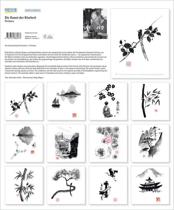 Bild: 9783731886273 | Die Kunst der Klarheit 2026 | Korsch Verlag | Kalender | Spiralbindung