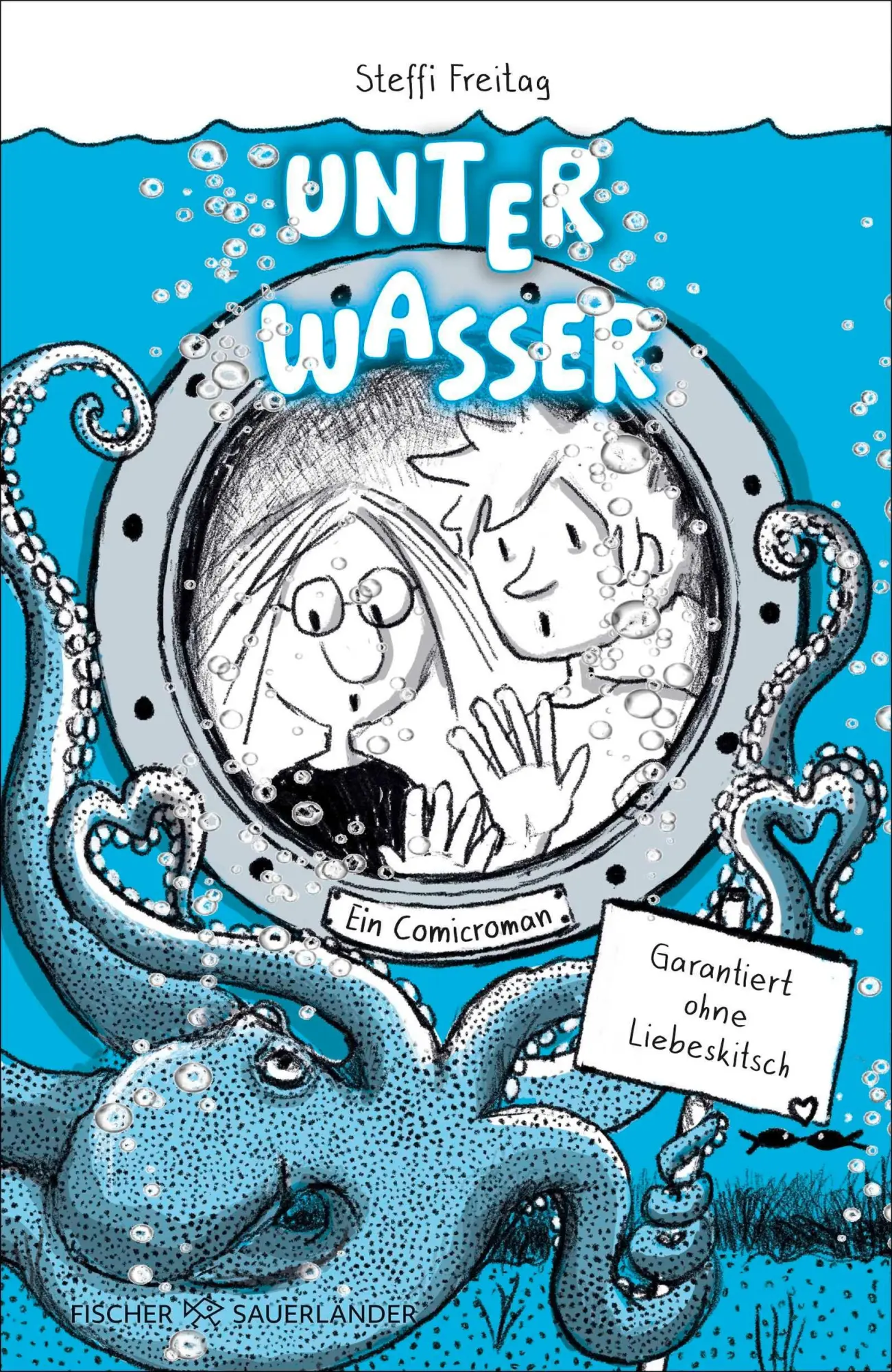 Cover: 9783737376273 | Unter Wasser. Ein Comicroman. Garantiert ohne Liebeskitsch | Freitag