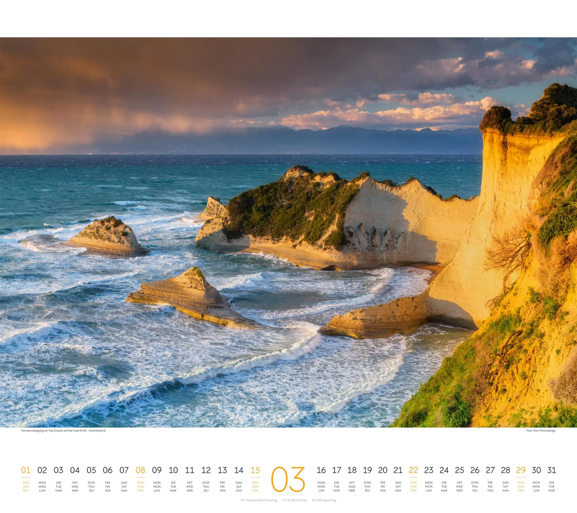 Bild: 9783838426273 | Phantastische Landschaften Kalender 2026 | Ackermann Kunstverlag GmbH