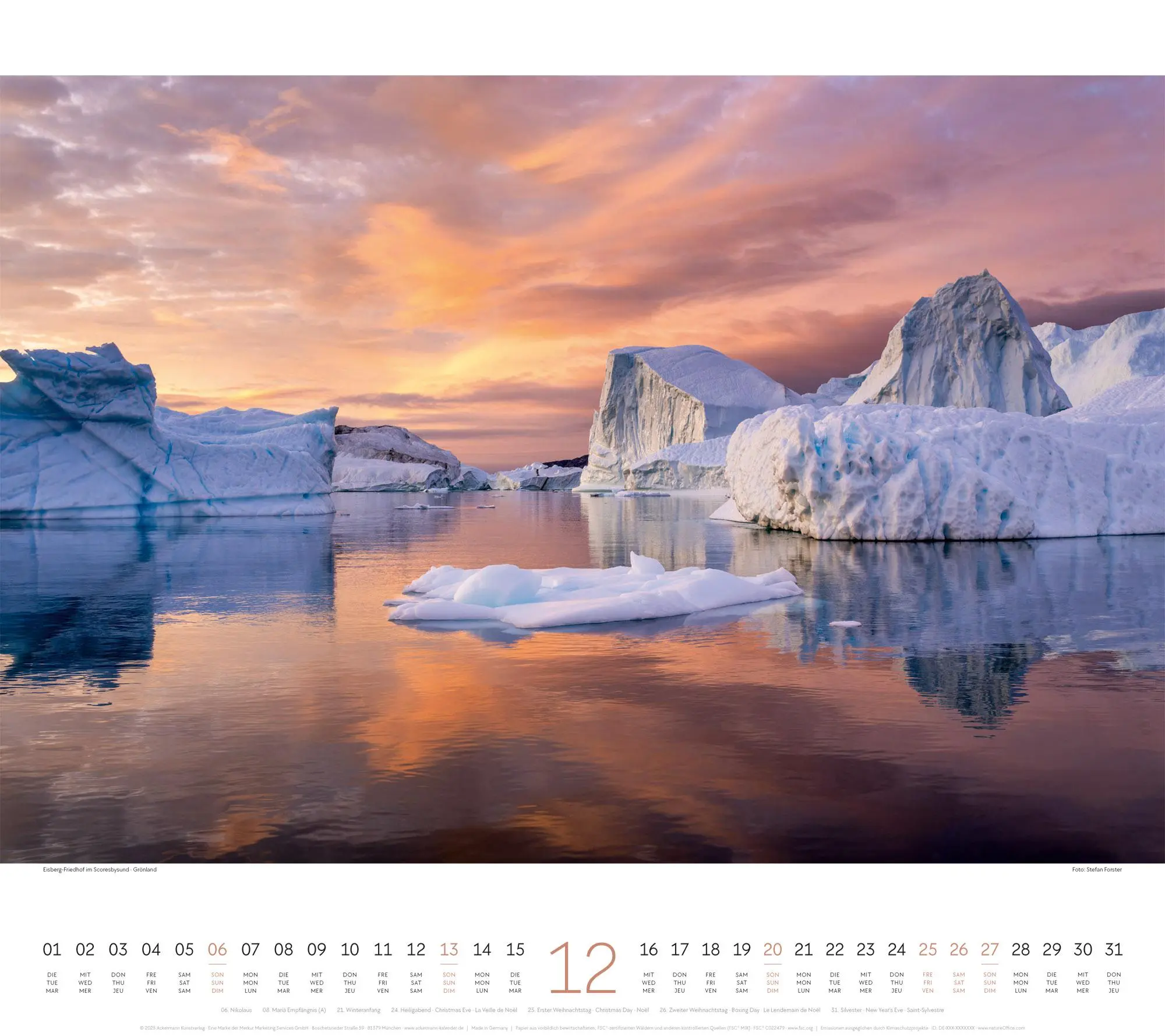Bild: 9783838426273 | Phantastische Landschaften Kalender 2026 | Ackermann Kunstverlag GmbH