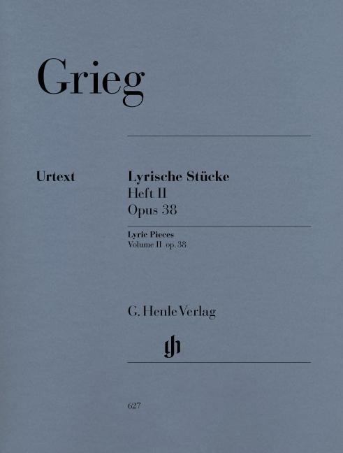 Cover: 9790201806273 | Lyric Pieces Volume II Op.38 | Besetzung: Klavier zu zwei Händen