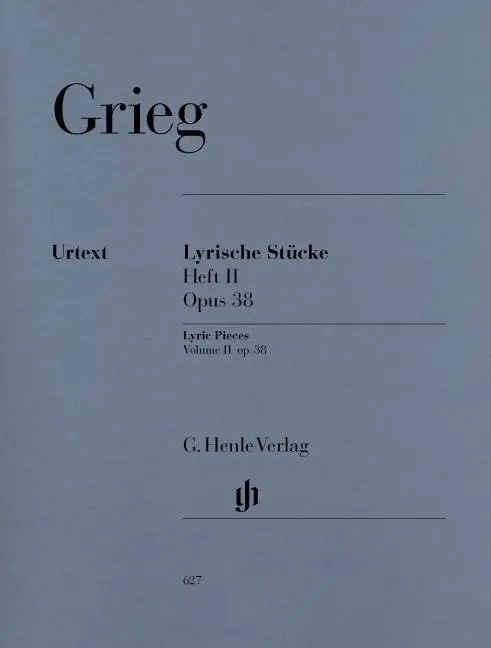 Cover: 9790201806273 | Lyric Pieces Volume II Op.38 | Besetzung: Klavier zu zwei Händen