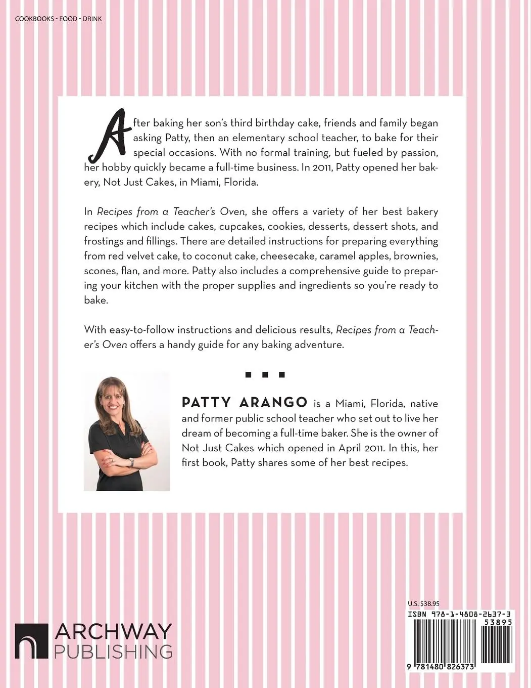 Rückseite: 9781480826373 | Recipes from a Teacher's Oven | Patty Arango | Taschenbuch | Englisch