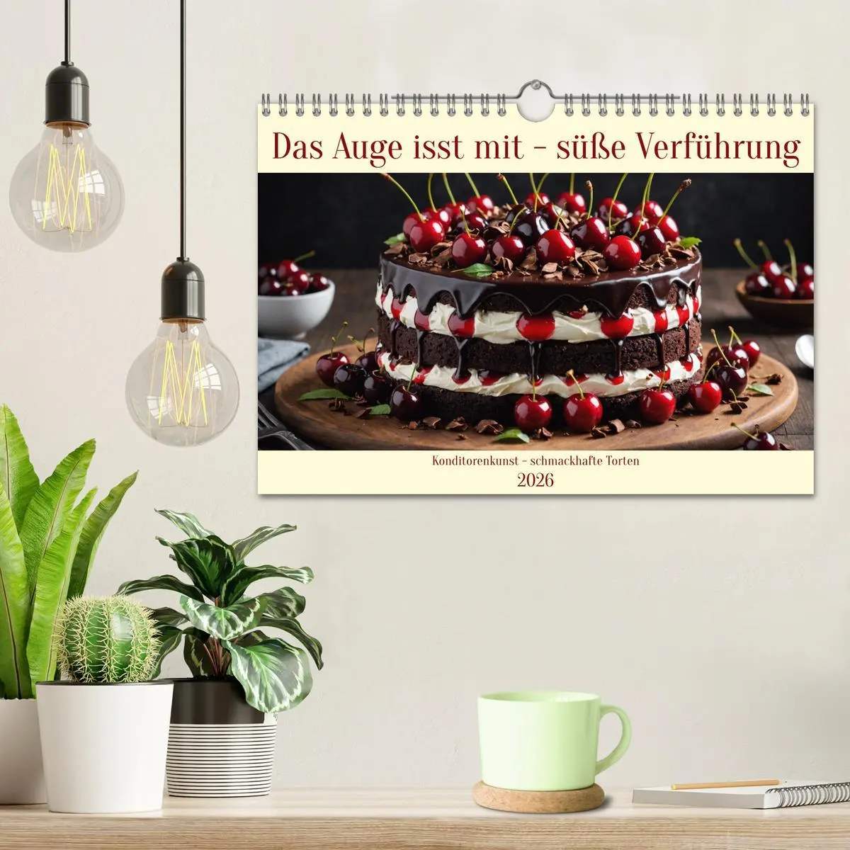 Bild: 9783457336373 | Das Auge isst mit - Süße Verführung (Wandkalender 2026 DIN A4...